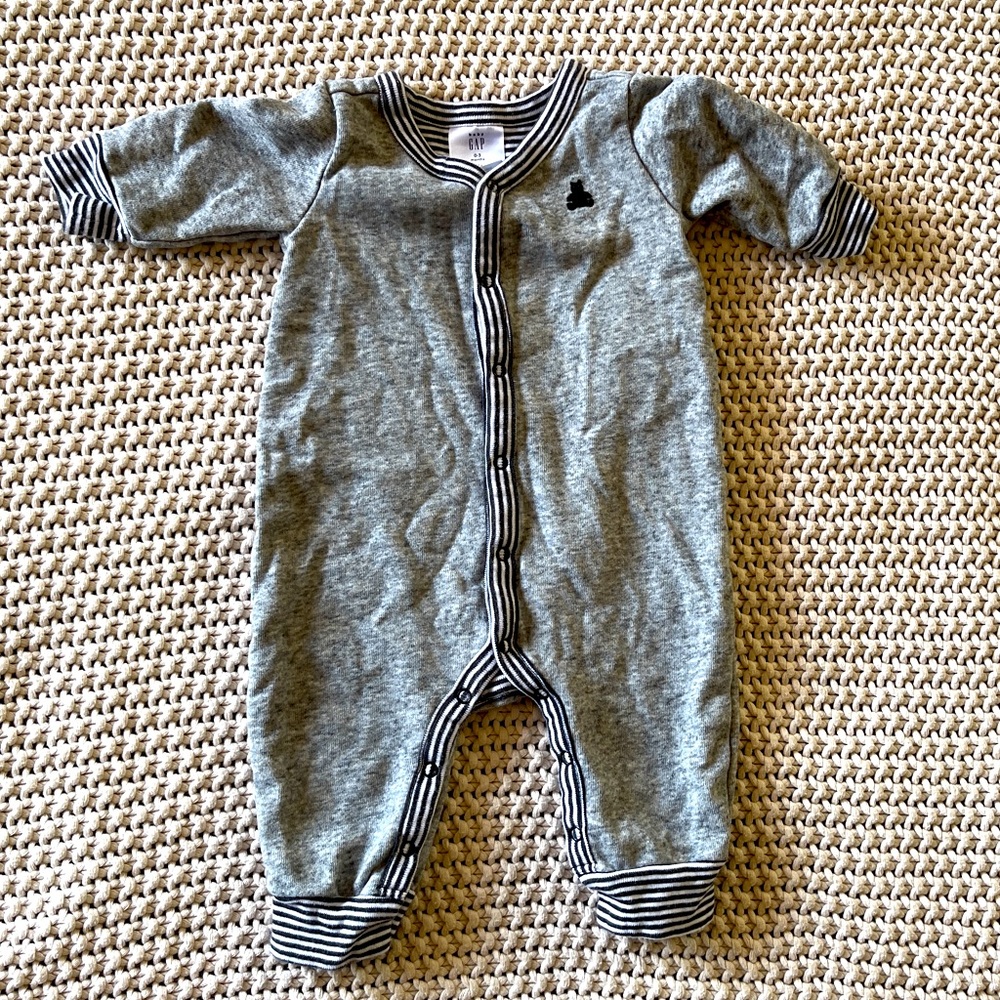 Baby Gap Brennan Bear One Piece Size 0-3 Months